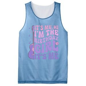 ItS Me Hi IM The Birthday Girl ItS Me Cute Birthday Party Mesh Reversible Basketball Jersey Tank