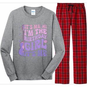 ItS Me Hi IM The Birthday Girl ItS Me Cute Birthday Party Long Sleeve Pajama Set