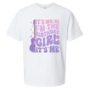 ItS Me Hi IM The Birthday Girl ItS Me Cute Birthday Party Sueded Cloud Jersey T-Shirt