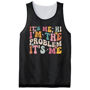 It's Me, Hi I'm The Problem It's Me Mesh Reversible Basketball Jersey Tank