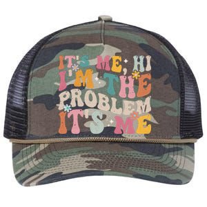 It's Me, Hi I'm The Problem It's Me Retro Rope Trucker Hat Cap