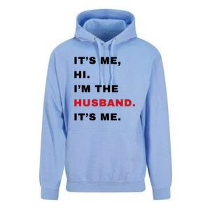 Its Me Hi Im The Husband Me & Funny Couples Unisex Surf Hoodie