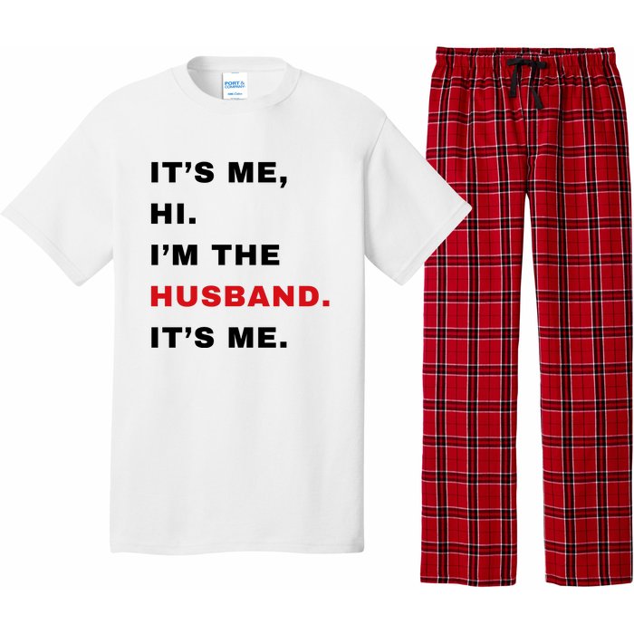 Its Me Hi Im The Husband Me & Funny Couples Pajama Set