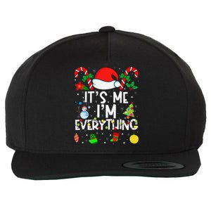 ItS Me IM Everything Christmas Romantic Couple Matching Wool Snapback Cap