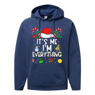 ItS Me IM Everything Christmas Romantic Couple Matching Performance Fleece Hoodie