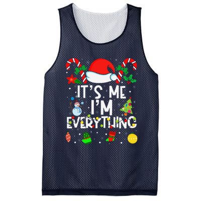 ItS Me IM Everything Christmas Romantic Couple Matching Mesh Reversible Basketball Jersey Tank