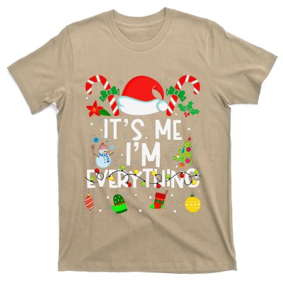 ItS Me IM Everything Christmas Romantic Couple Matching T-Shirt