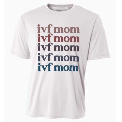 Ivf Mom Infertility Awareness Cooling Performance Crew T-Shirt