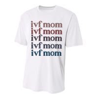 Ivf Mom Infertility Awareness Performance Sprint T-Shirt