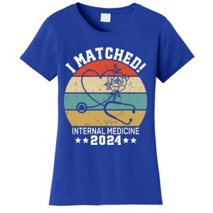 I Matched Internal Medicine 2024 Medical Resident Women's T-Shirt