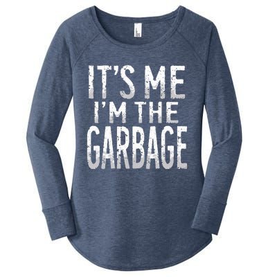 ItS Me IM The Garbage Maga Garbage For Trump DaddyS Home Women's Perfect Tri Tunic Long Sleeve Shirt