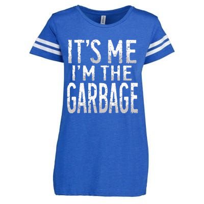 ItS Me IM The Garbage Maga Garbage For Trump DaddyS Home Enza Ladies Jersey Football T-Shirt