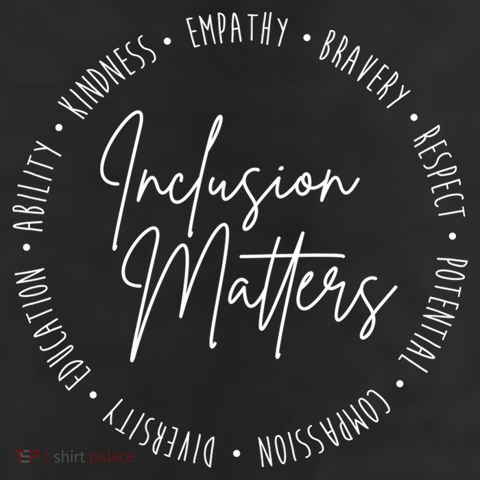 Inclusion Matters Inspirational 7 Panel Mesh Trucker Snapback Hat