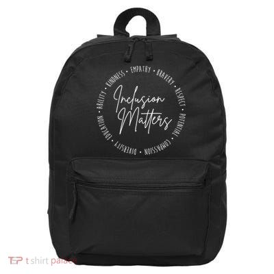 Inclusion Matters Inspirational 16 in Basic Backpack