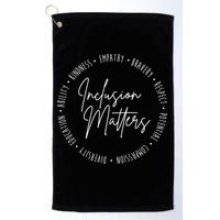 Inclusion Matters Inspirational Golf Towel
