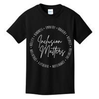 Inclusion Matters Inspirational Kids T-Shirt
