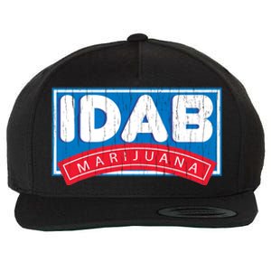 IDab Marijuana Wool Snapback Cap