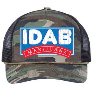 IDab Marijuana Retro Rope Trucker Hat Cap