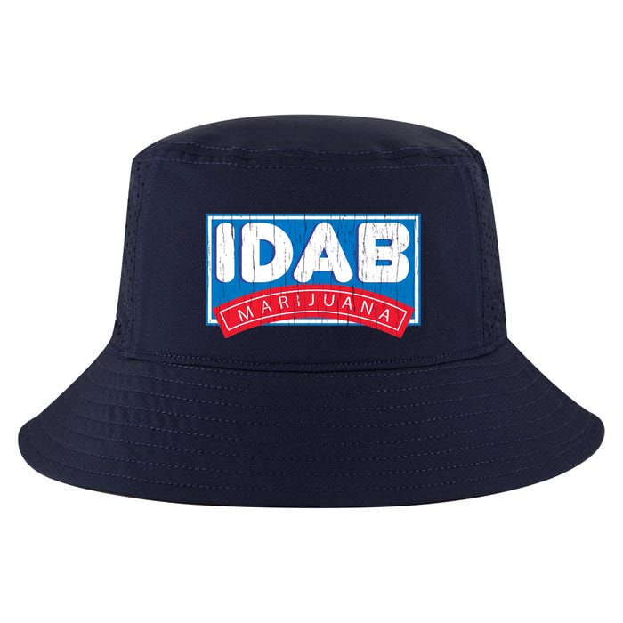 IDab Marijuana Cool Comfort Performance Bucket Hat