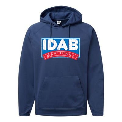 IDab Marijuana Performance Fleece Hoodie