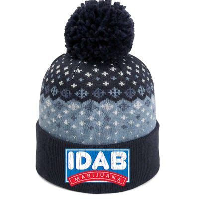 IDab Marijuana The Baniff Cuffed Pom Beanie