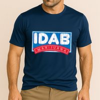IDab Marijuana Cooling Performance Crew T-Shirt