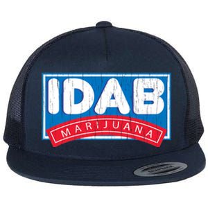 IDab Marijuana Flat Bill Trucker Hat