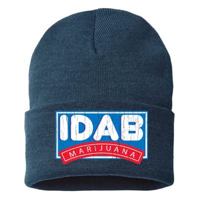 IDab Marijuana Sustainable Knit Beanie