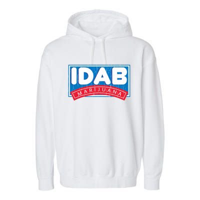 IDab Marijuana Garment-Dyed Fleece Hoodie