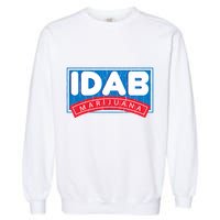 IDab Marijuana Garment-Dyed Sweatshirt