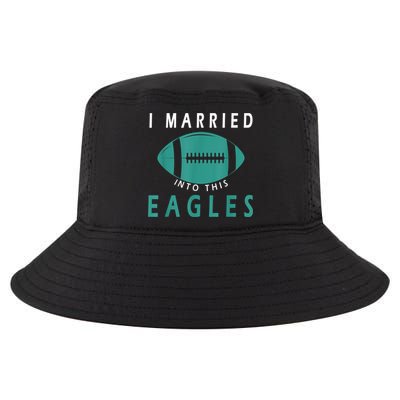 I married into this eagles funny Philadelphia football fan it's A Philly Thing Cool Comfort Performance Bucket Hat
