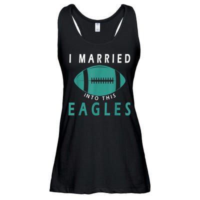 I married into this eagles funny Philadelphia football fan it's A Philly Thing Ladies Essential Flowy Tank