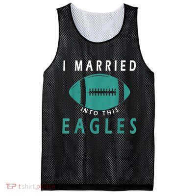 I married into this eagles funny Philadelphia football fan it's A Philly Thing Mesh Reversible Basketball Jersey Tank