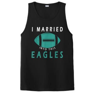 I married into this eagles funny Philadelphia football fan it's A Philly Thing PosiCharge Competitor Tank