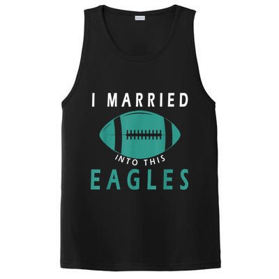 I married into this eagles funny Philadelphia football fan it's A Philly Thing PosiCharge Competitor Tank