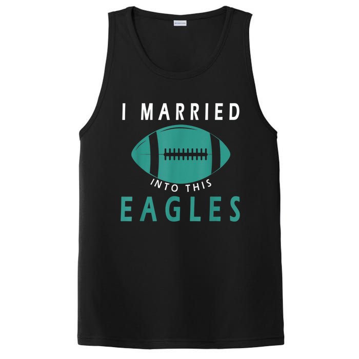 I married into this eagles funny Philadelphia football fan it's A Philly Thing PosiCharge Competitor Tank