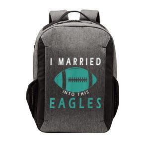 I married into this eagles funny Philadelphia football fan it's A Philly Thing Vector Backpack