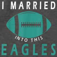 I married into this eagles funny Philadelphia football fan it's A Philly Thing Vector Backpack