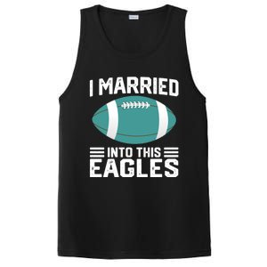 I married into this eagles funny Philadelphia football fan it's A Philly Thing PosiCharge Competitor Tank