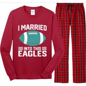 I married into this eagles funny Philadelphia football fan it's A Philly Thing Long Sleeve Pajama Set