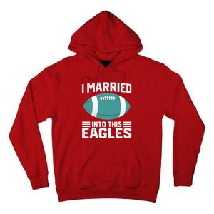 I married into this eagles funny Philadelphia football fan it's A Philly Thing Tall Hoodie