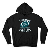 I married into this eagles funny Philadelphia football fan it's A Philly Thing Hoodie