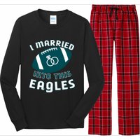 I married into this eagles funny Philadelphia football fan it's A Philly Thing Long Sleeve Pajama Set