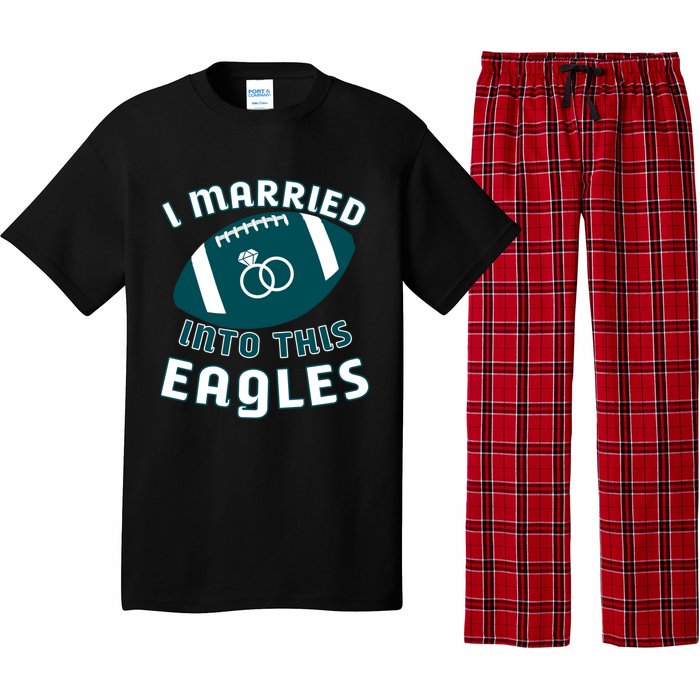 I married into this eagles funny Philadelphia football fan it's A Philly Thing Pajama Set