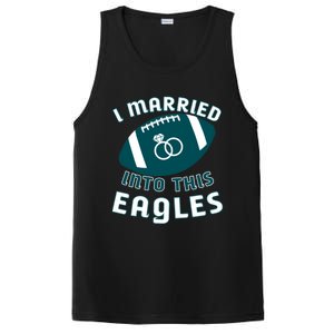 I married into this eagles funny Philadelphia football fan it's A Philly Thing PosiCharge Competitor Tank