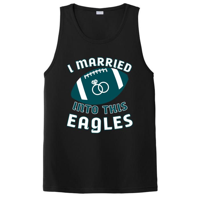 I married into this eagles funny Philadelphia football fan it's A Philly Thing PosiCharge Competitor Tank