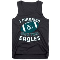 I married into this eagles funny Philadelphia football fan it's A Philly Thing Tank Top