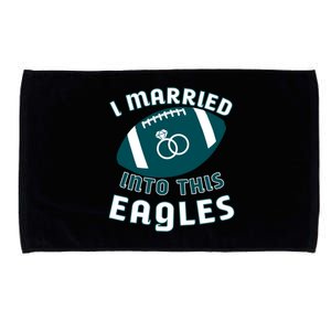 I married into this eagles funny Philadelphia football fan it's A Philly Thing Microfiber Hand Towel