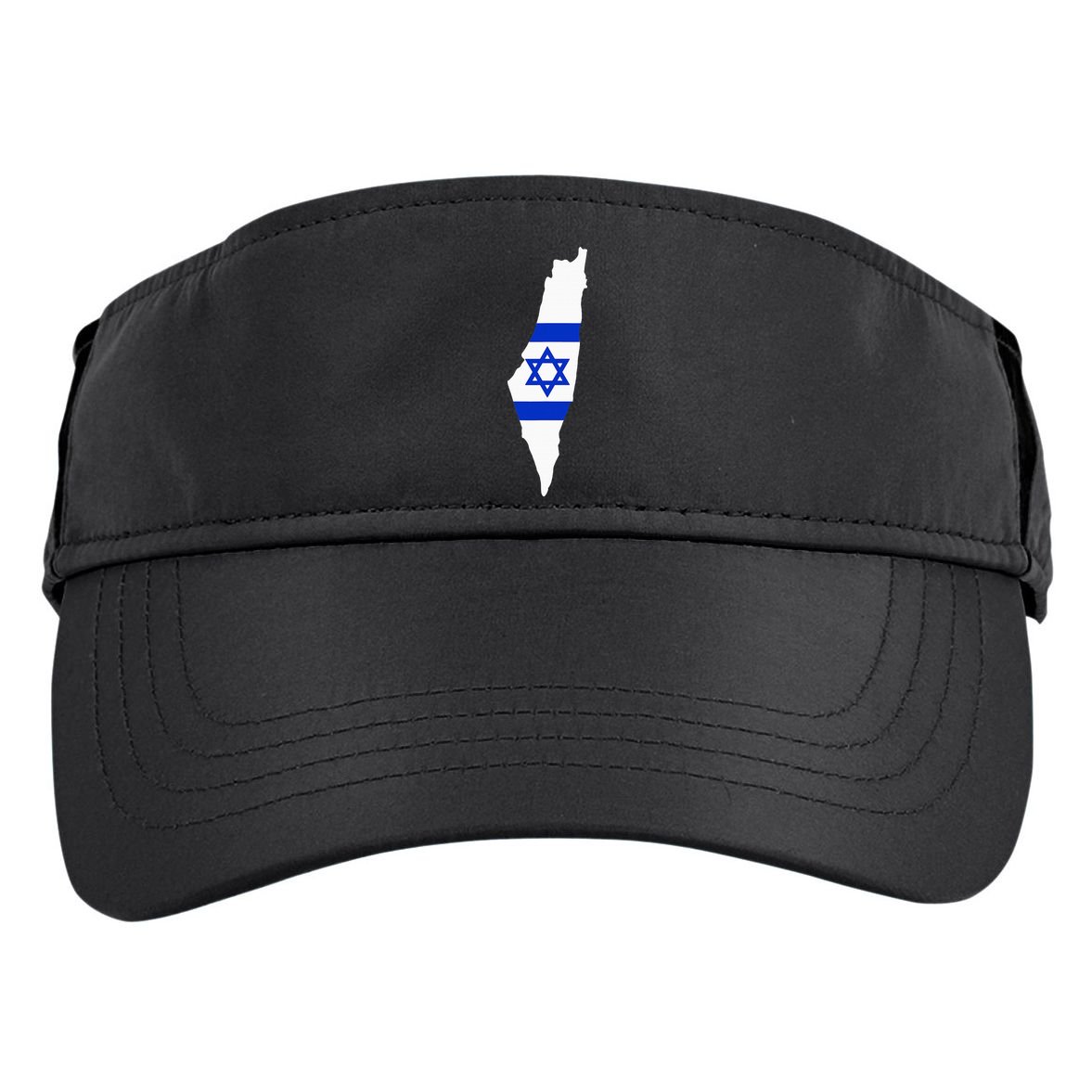 Israel Map Adult Drive Performance Visor