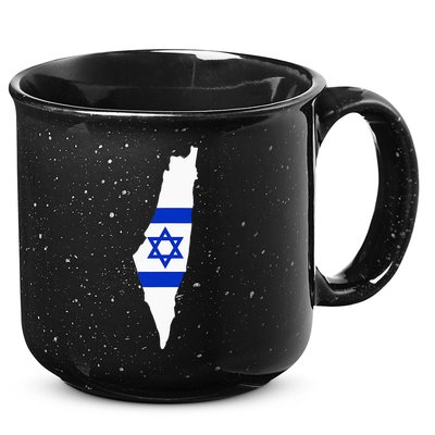 Israel Map 15oz Campfire Ceramic Mug